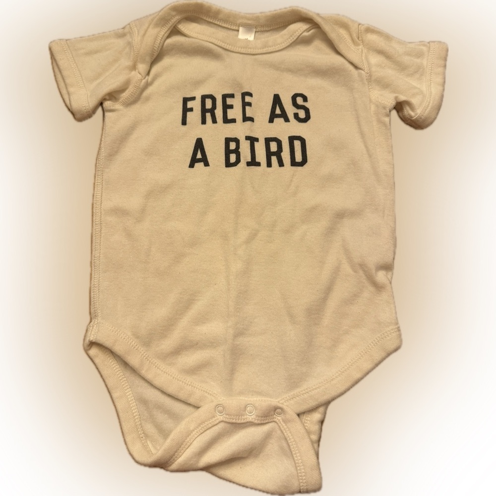 Charming Cream Bodysuit - Free As A Bird